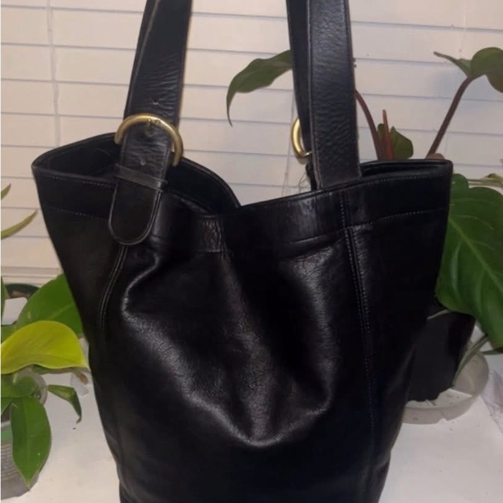 vintage 90s coach xl soho duffle shoulder tote bag 4082